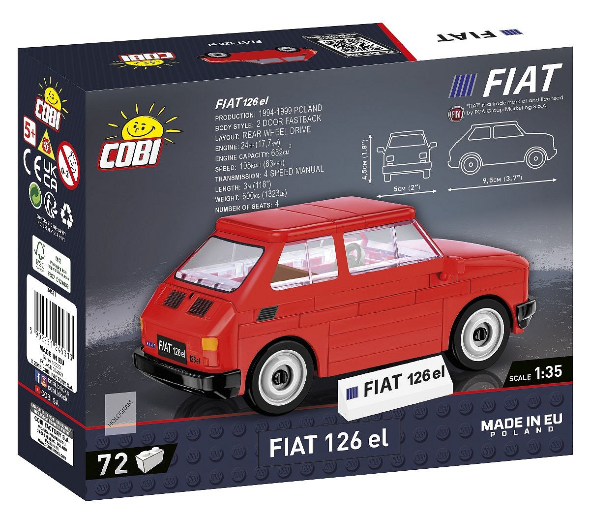 Lego hotsell fiat 126